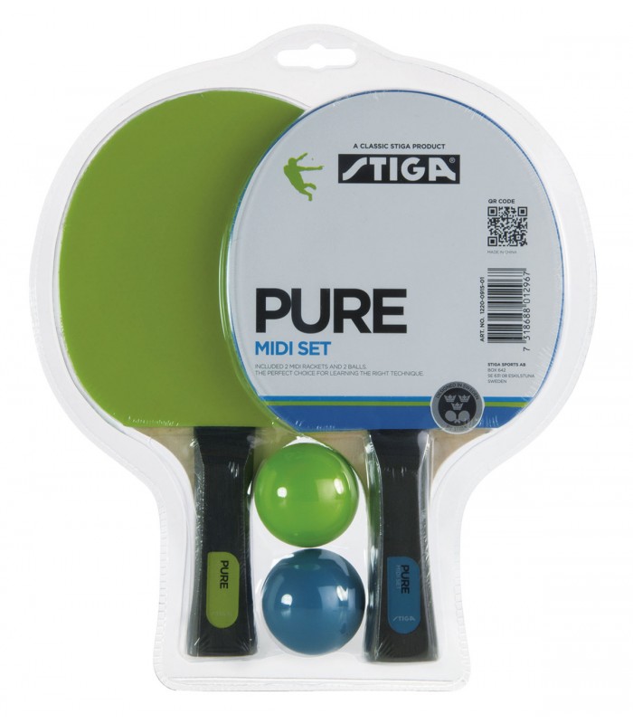 STIGA-Raquette de tennis de table 3 étoiles, couleur pure