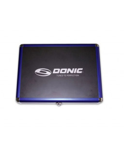DONIC COFFRET ALU BLEU - HOUSSE TENNIS DE TABLE
