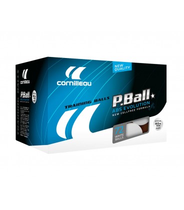 LOT DE 20 BOITES DE 72 - BALLES DE TENNIS DE TABLE CORNILLEAU ABS EVOLUTION