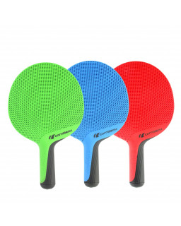 RAQUETTE DE PING PONG D'EXTERIEUR CORNILLEAU SOFTBAT VERTE