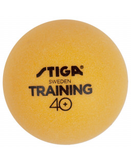 BOITE DE 6 BALLES DE TENNIS DE TABLE STIGA TRAINER ABS ORANGE