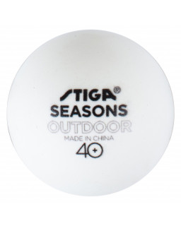 6 BALLES DE PING PONG STIGA SEASONS OUTDOOR