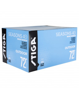 6 BALLES DE PING PONG STIGA SEASONS OUTDOOR