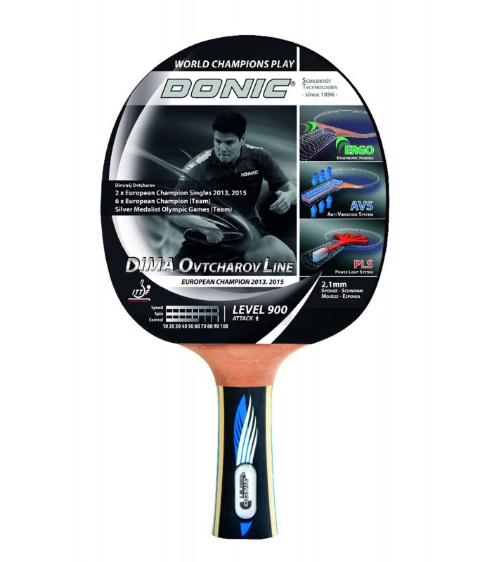 RAQUETTE DE PING PONG DONIC OVTCHAROV 900