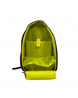 SAC A DOS DE TENNIS DE TABLE JOOLA VISION NOIR ET JAUNE