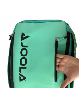 SAC A DOS DE TENNIS DE TABLE JOOLA VISION VERT PASTEL