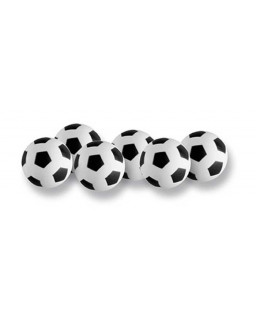 6 BALLES DE PING PONG FOOTBALL