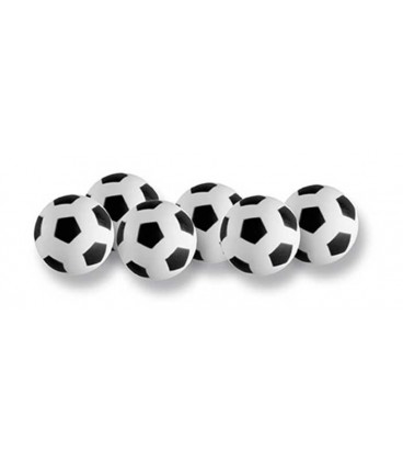 6 BALLES DE PING PONG FOOTBALL