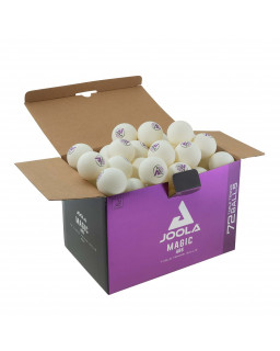 72 BALLES DE TENNIS DE TABLE JOOLA MAGIC ABS
