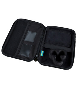 COFFRET DE RAQUETTE DE TENNIS DE TABLE DONIC HARDCASE ARGENT