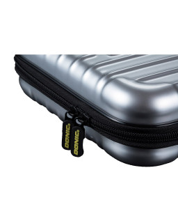 COFFRET DE RAQUETTE DE TENNIS DE TABLE DONIC HARDCASE ARGENT