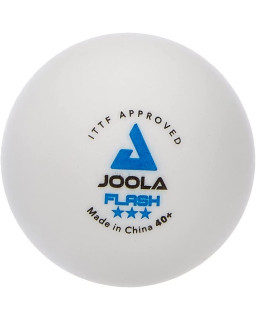 3 BALLES TENNIS DE TABLE DE COMPETITION JOOLA FLASH 40