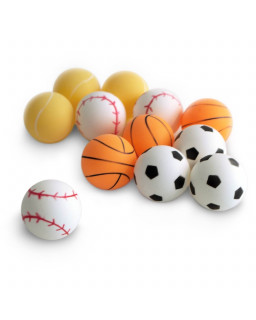 12 BALLES DE PING PONG GEWO SPORTS MIX