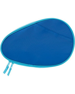 HOUSSE DOUBLE DE RAQUETTE DE PING-PONG VICTAS BLEUE