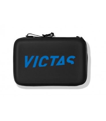 COFFRET POUR 2 RAQUETTES DE TENNIS DE TABLE VICTAS NOIR