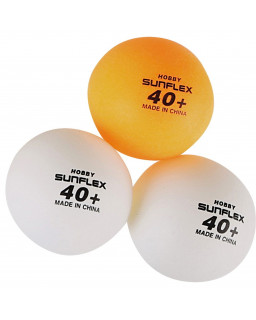 SET DE 2 RAQUETTES ET 3 BALLES DE PING PONG SUNFLEX LIFESTYLE