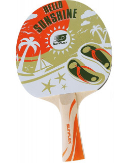 SET DE 2 RAQUETTES ET 3 BALLES DE PING PONG SUNFLEX LIFESTYLE