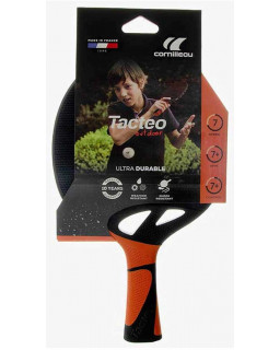 RAQUETTE DE PING PONG CORNILLEAU  TACTEO 50 ORANGE