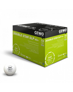 72 BALLES DE TENNIS DE TABLE GEWO  TRAINNING SLP 2*