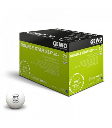 72 BALLES DE TENNIS DE TABLE GEWO  TRAINNING SLP 2*