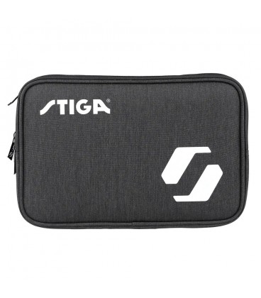 HOUSSE DE RAQUETTE DE TENNIS DE TABLE  STIGA ECO RIVAL DOUBLE