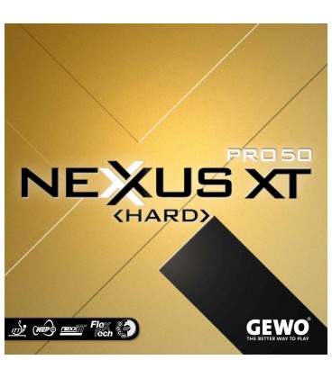 REVETEMENT DE TENNIS DE TABLE GEWO NEXXUS HARD XT 50