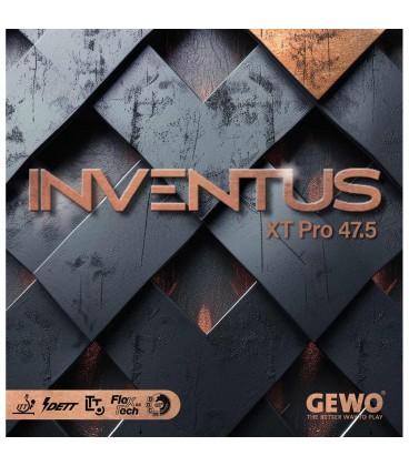 REVETEMENT DE TENNIS DE TABLE GEWO INVENTUS XT PRO 47.5