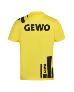 TEE-SHIRT DE TENNIS DE TABLE GEWO BLOQUES PROMO JAUNE
