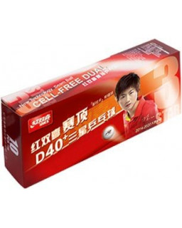 10 BALLES DE TENNIS DE TABLE DHS 3* COMPETITION 40+