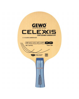 BOIS DE TENNIS DE TABLE GEWO CELEXXIS FORTISSIMO CARBON OFF