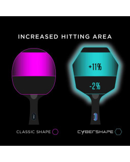 BOIS DE TENNIS DE TABLE STIGA CYBERSHAPE CARBON