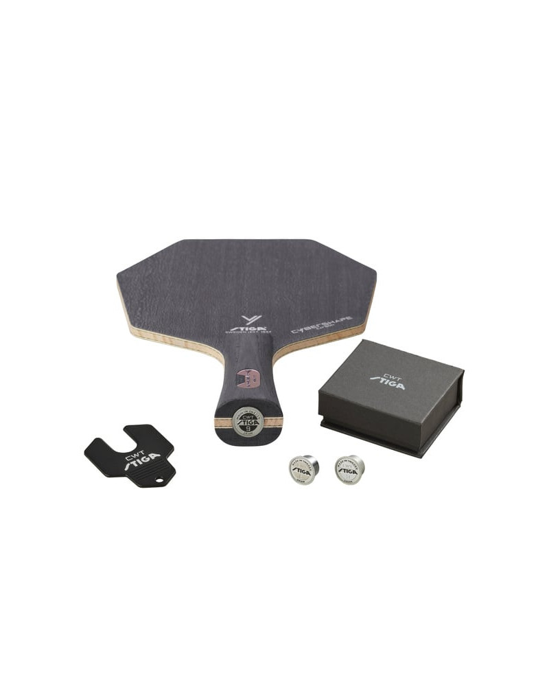 BOIS DE TENNIS DE TABLE STIGA CYBERSHAPE CARBON CWT