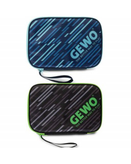 HOUSSE DOUBLE DE RAQUETTE DE TENNIS DE TABLE GEWO STRIPES