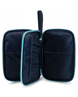 HOUSSE DOUBLE DE RAQUETTE DE TENNIS DE TABLE GEWO STRIPES
