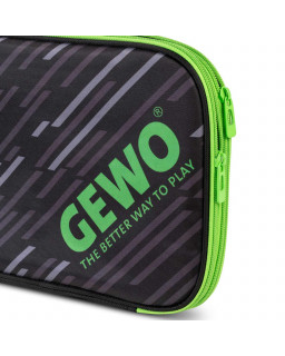 HOUSSE DOUBLE DE RAQUETTE DE TENNIS DE TABLE GEWO STRIPES