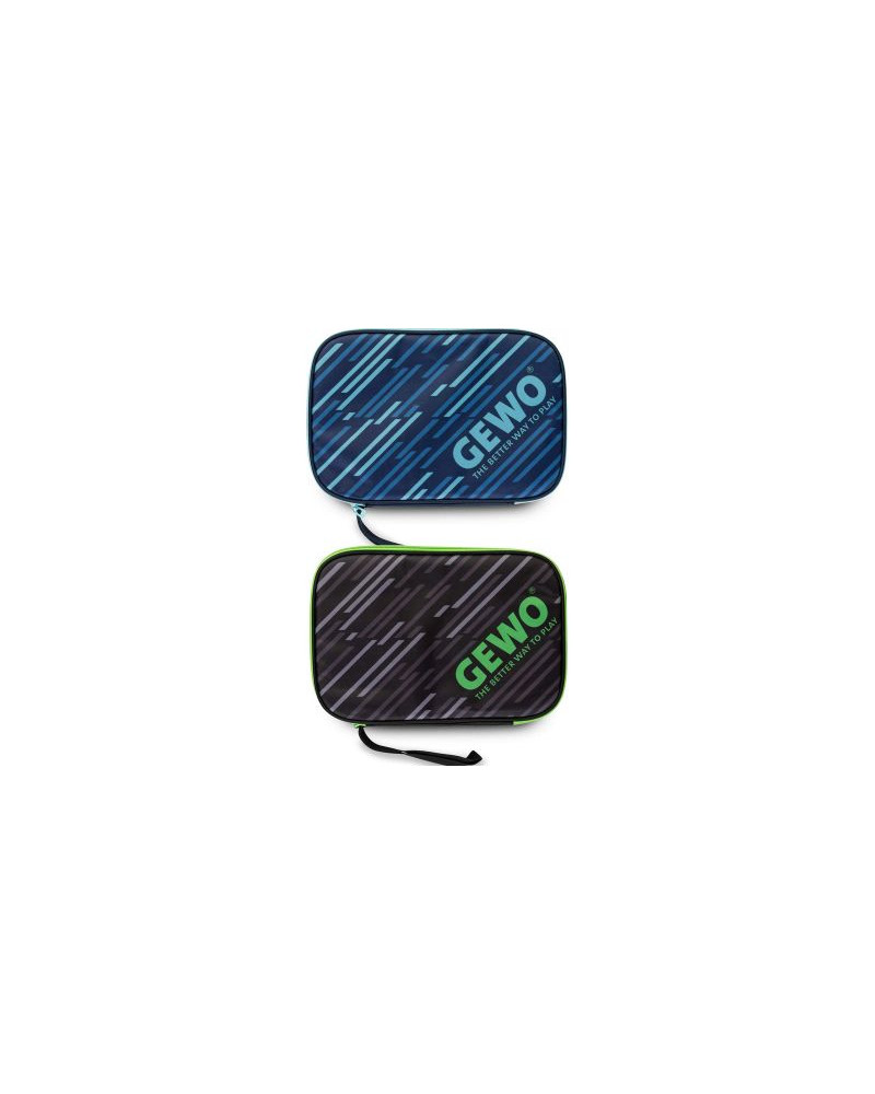 HOUSSE SIMPLE DE RAQUETTE DE TENNIS DE TABLE GEWO STRIPES