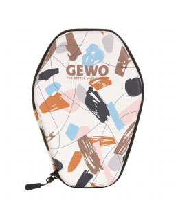 HOUSSE  RONDE DE RAQUETTE DE TENNIS DE TABLE GEWO GRAFFITI ROSE