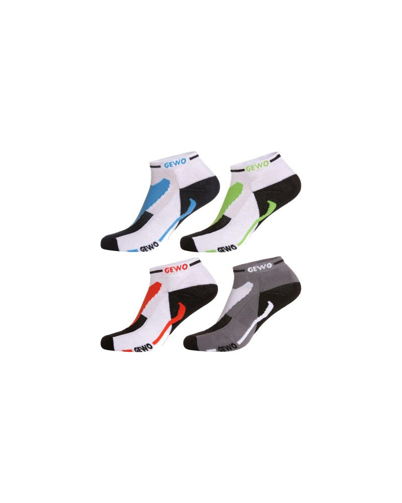 CHAUSSETTES COURTES DE TENNIS DE TABLE GEWO FLEX 3