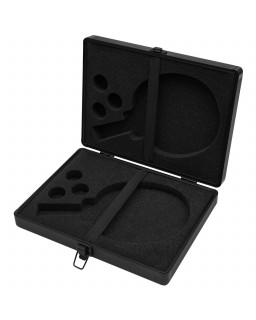 COFFRET ALU POUR 2 RAQUETTES DE TENNIS DE TABLE GEWO NOIR