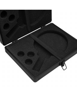 COFFRET ALU POUR 2 RAQUETTES DE TENNIS DE TABLE GEWO NOIR